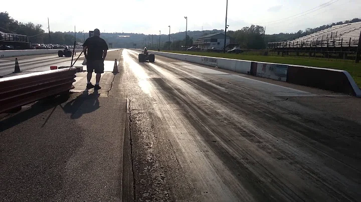 Jeff Lindeman making a time run at Edgewater.