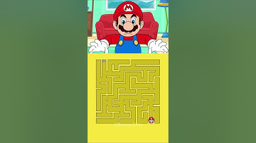 Who can beat NEW MAZE Challenge | Mario