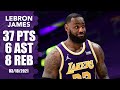 LeBron James goes off for 37 points in Lakers' win vs. Hornets [HIGHLIGHTS] | NBA on ESPN