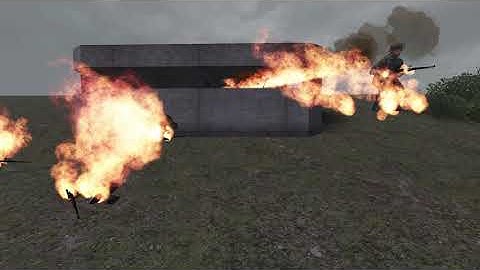 CoD UO: United Fronts Mod | Omaha Flamethrower Event