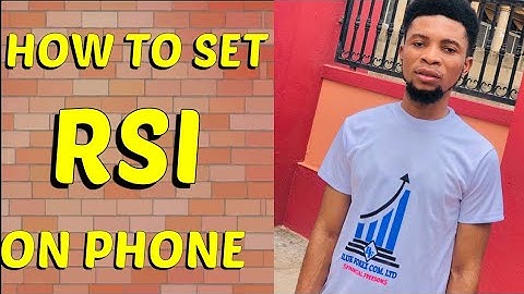 HOW TO SET RSI ON MT5 ON PHONE TO TRADE ALL PAIRS.