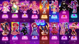 Mega tiles hop Digital circus // New heroes Pomni, regatha, Princess Loolilalu, kane, Jax 🎶 Coffin