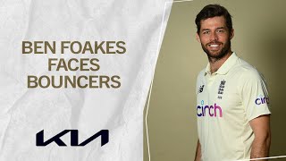 Taking on the bouncers! | Ben Foakes prepares for West Indies tour