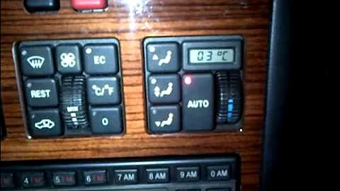 W140 AC Diagnostic Menu