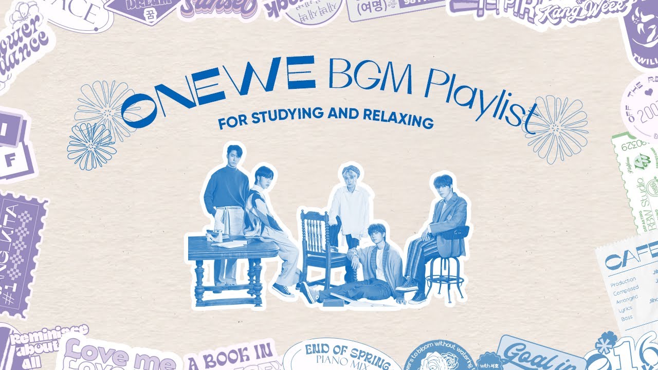 𝐏𝐥𝐚𝐲𝐥𝐢𝐬𝐭 | ONEWE BGM for studying composed & performed by KANGHYUN, CyA, HARIN | 원위 BGM 플레이리스트
