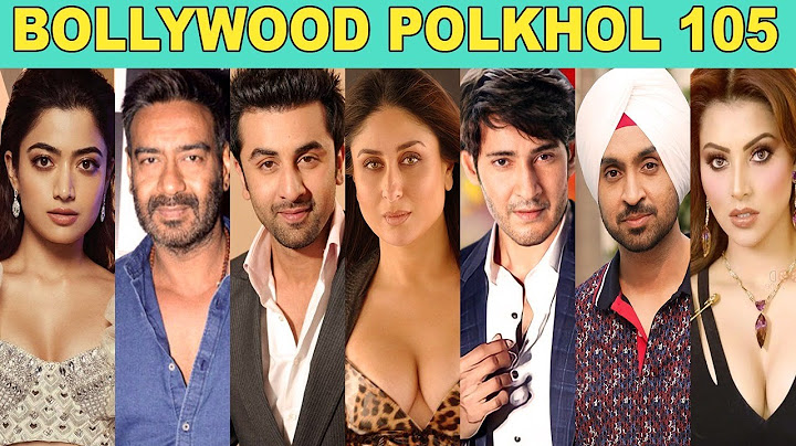 BOLLYWOOD POLKHOL 105 | KRK #bollywoodkhabar #bollywoodnews #bollywoodPolkhol #krkreview #krk #srk