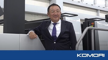 Komori Lithrone G37P and KP-Connect at Smart Graphics Co.,Ltd