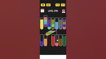 Water sort puzzle level 2701 #watersortpuzzle #games #puzzle #solveitwithme #gamesolutions #solver