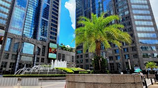 (Bangkok) 4K Walk from Phloen Chit to Dusit Central Park...