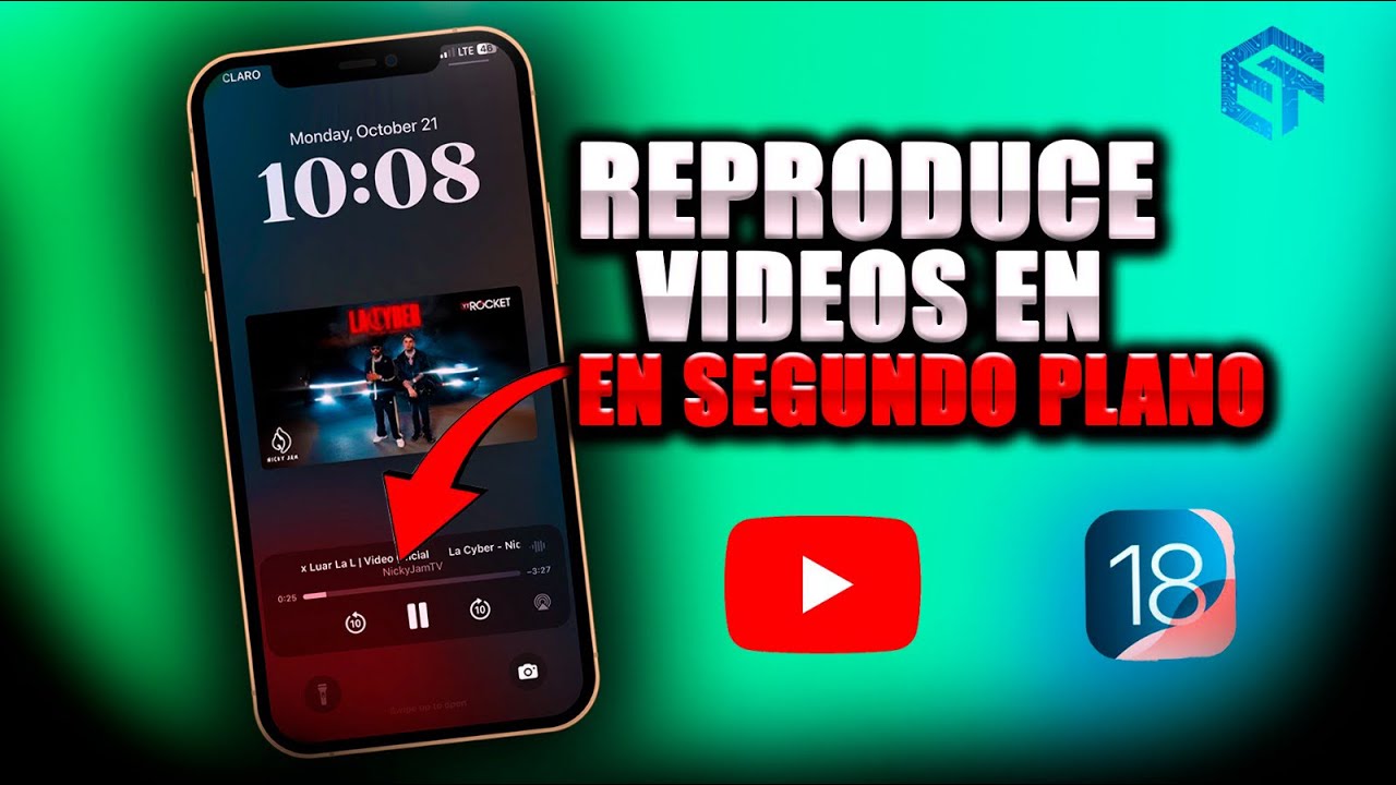 Cómo reproducir vídeos de YouTube en segundo plano /iphone iOS 26 - YouTube