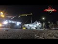 Flatbed Rolls Over! Rotator Rescue!