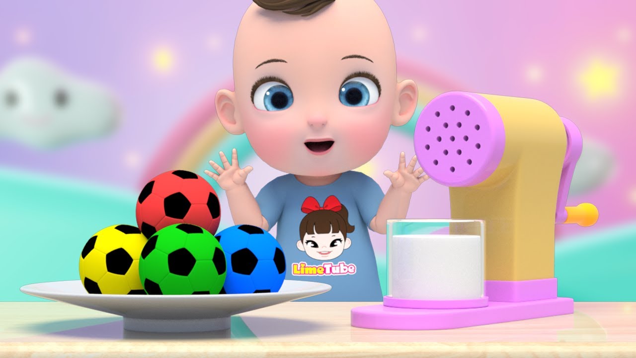 Learn Color with Supermarket Song 렛츠고 쇼핑렛츠고 쇼핑! 슈퍼마켓 송 영어동요 Nursery