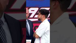 Bad Bunny disrespects Damian Priest the night before Backlash #wwe #tripleh #badbunny #backlash