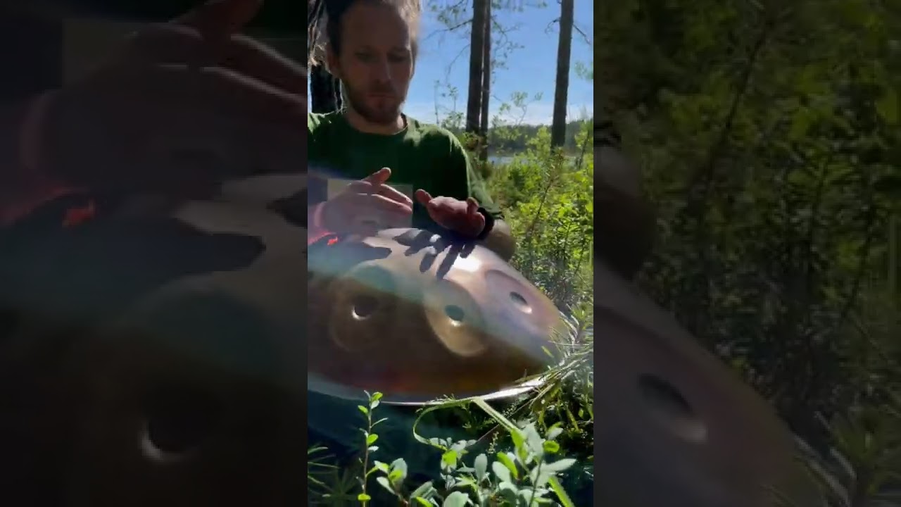 F pygmy light scale. Amazing handpan flow & north nature