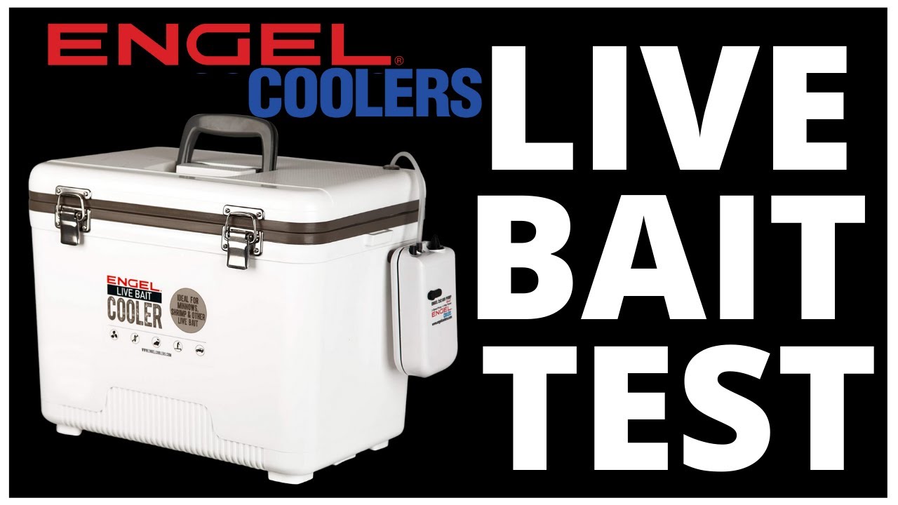 ENGEL LIVE BAIT COOLER (How long does bait REALLY last?) multiple