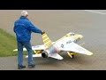 F-100 SUPER SABRE GIGANTIC RC TURBINE MODEL JET FLIGHT 