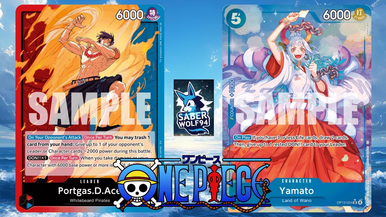 One Piece TCG Red Blue Ace Deck!! January 2026