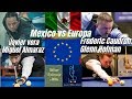 PARTIDAZO POR PAREJAS MEXICO VS EUROPA Caudron/Hofman VS Vera/Almaraz