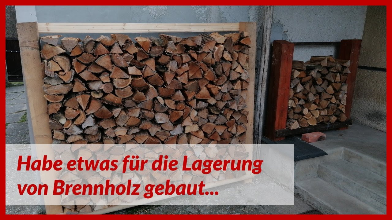 Lagerung Von Brennholz In Wohngebieten