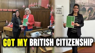 Got my British Citizenship| UK citizenship ceremony day| Indian Family in UK