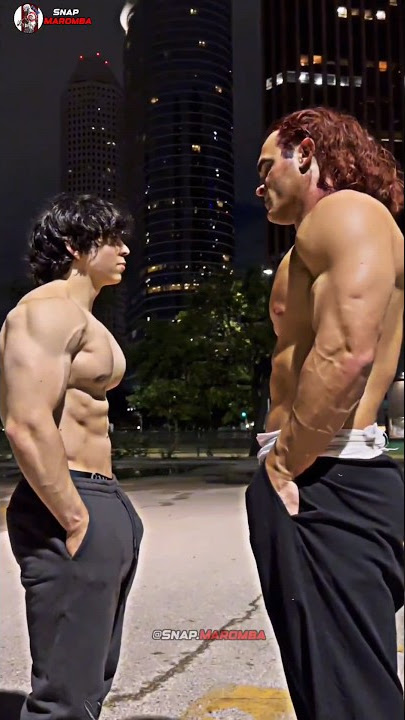 BAKI VS YUJIRO 😱 REAL LIFE #shorts #viral Logan Chitwood and Jeff Gonzalez