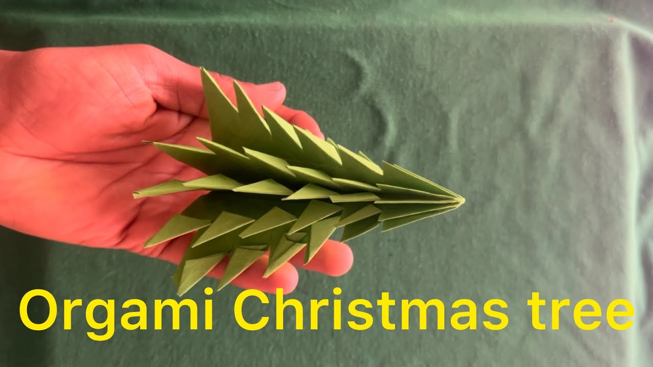 Christmas Craft 2026 🎄 | How to Make a Paper Xmas Tree at Home