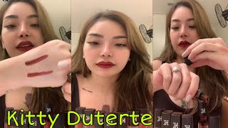 Veronica Kittyduterte Live Grabe Ang Sipag Nya Magbenta Live Ng Mga Lippies Nya Kahit Midnight Na