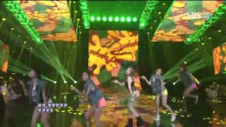 Rumiel [POPOPO] @SBS Inkigayo Popular song 20120902