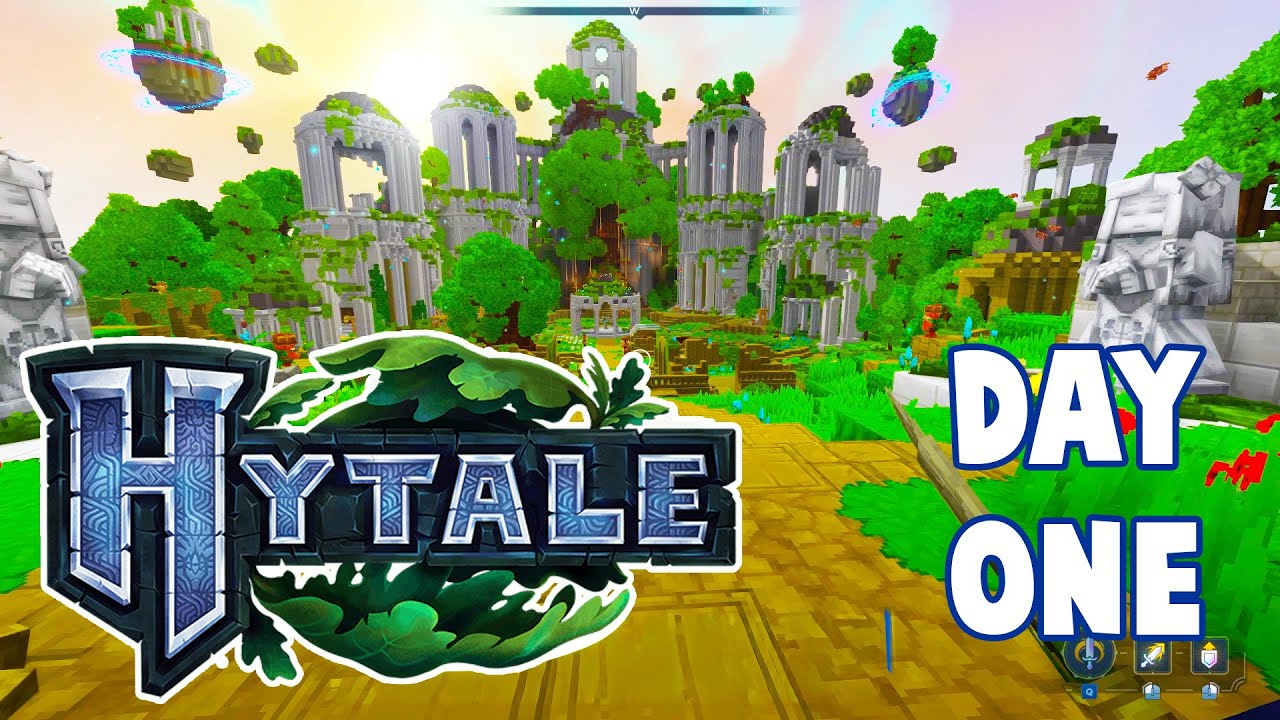 Hytale Day 1 : Better Than Minecraft?