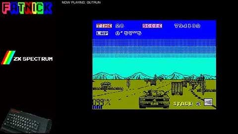 Outrun (Zx Spectrum - Complete)