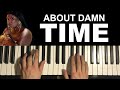 Lizzo - About Damn Time (Piano Tutorial Lesson)