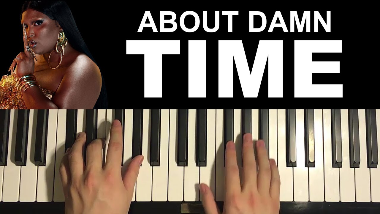 Lizzo - About Damn Time (Piano Tutorial Lesson)