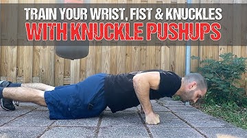 Beginner Way to Train Your Wrist and Knuckles to Punch with Bare Fist (Start Doing Knuckle Pushups)