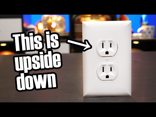 Power outlets are topsy turvy - but does it matter? class=