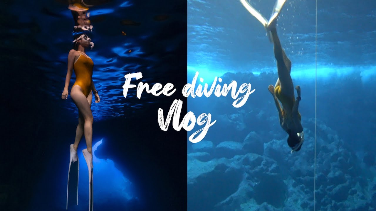 프리다이빙 브이로그 | 수심 20m 동굴 | 안 가면 후회했을 푸른빛의 그로토 다이빙 💙 Blue grotto diving