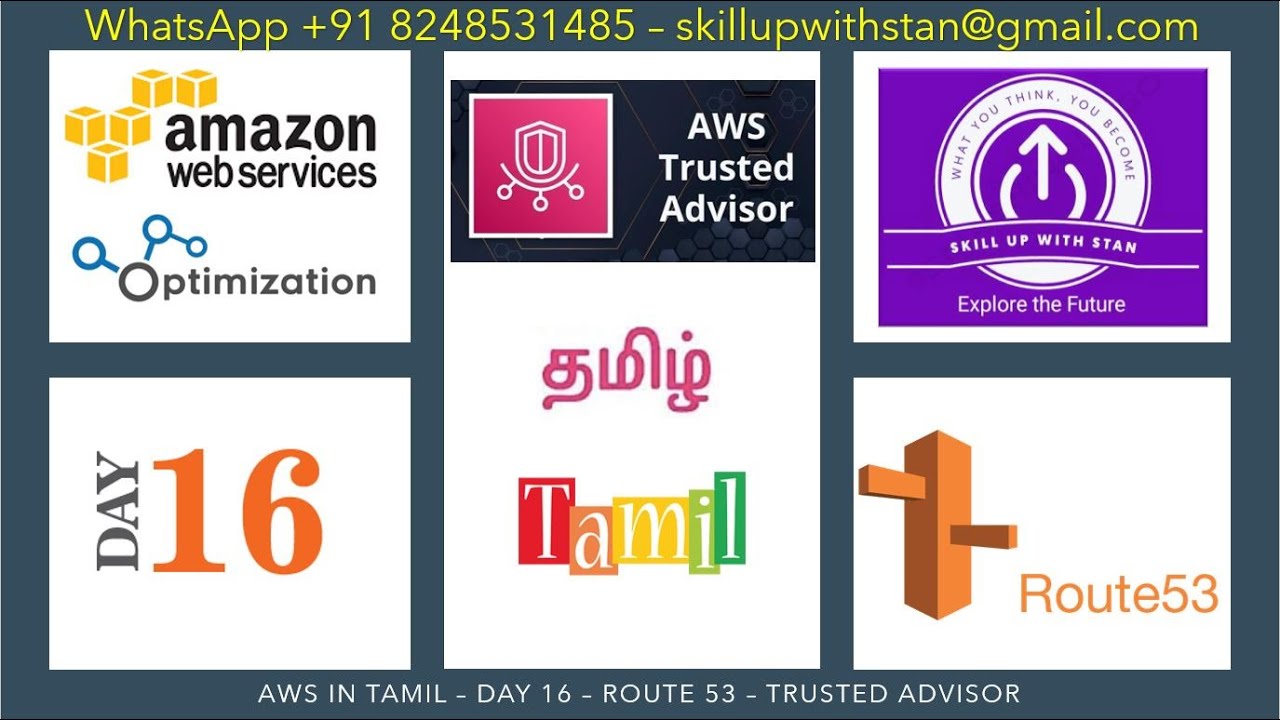 A to Z of AWS in TAMIL - AWS ROUTE53 and TRUSTED ADVISOR
