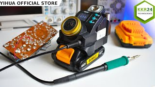 картинка: Лучший АККУМУЛЯТОРНЫЙ паяльник??? YIHUA VI1 DEWALT