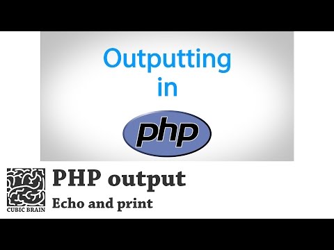 PHP Outputting
