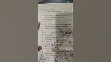 ICSE class 8, previous year question paper of Mathematics