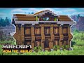 Minecraft: How to Build a Storage House with Enchanting Area