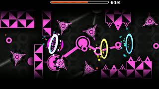 Geometry Dash- [Hard Demon] Hypnotic Travel by Alkatraz (All coins)