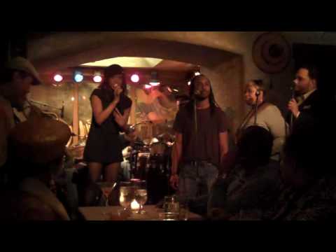 Felicia Boswell Jamming with Chaz Lamar Shepherd a...
