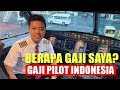 GAJI PILOT Indonesia Berbagai Maskapai dan Jabatan