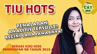 TIPS MENJAWAB SOAL PENALARAN ANALITIS TIU SKD CPNS 2019 - SESUAI KISI-KISI TERBARU screenshot 5