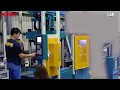 Lim injection molding with quick color change system  kings solutions