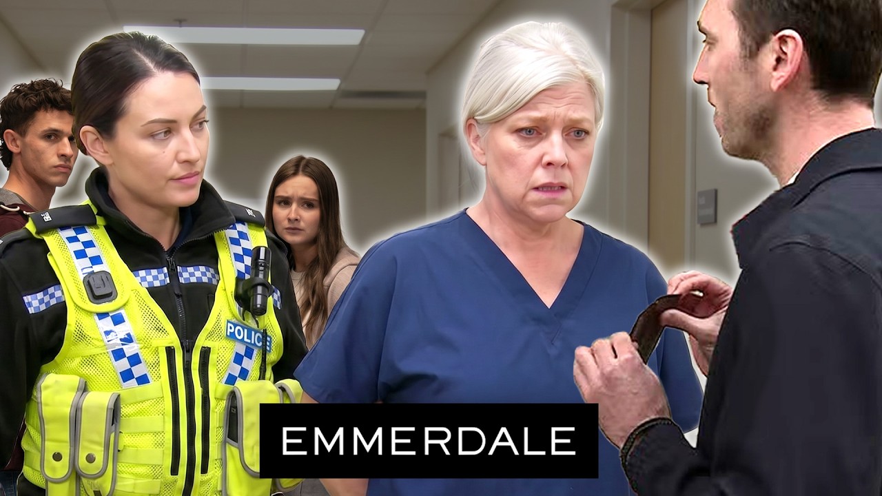 Kit Green Arrests Dr Todd After Her Crimes Are Exposed | Emmerdale - YouTube