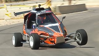 14.700RPM SpeedCar GSX-R750 || FLAT-OUT Lebanon HillClimb