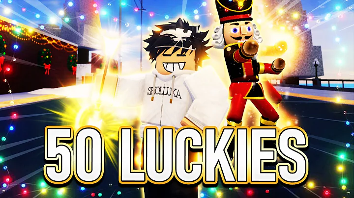 [YBA] Using 50 LUCKY ARROWS for YBA Christmas...