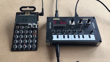 slow lofi chiptune with KORG NTS-1 + Pocket Operator PO-33