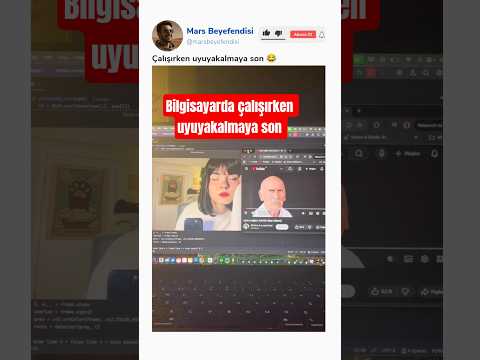 Bilgisayarda çalışırken uykusu gelenler için alarm sistemi kodu yazan ablamız thumbnail